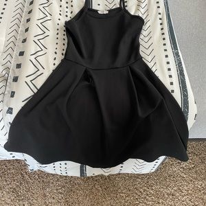 Black tank top dress